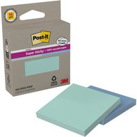 Bloc-notes Super Sticky Recycling Notes, rose/jaune