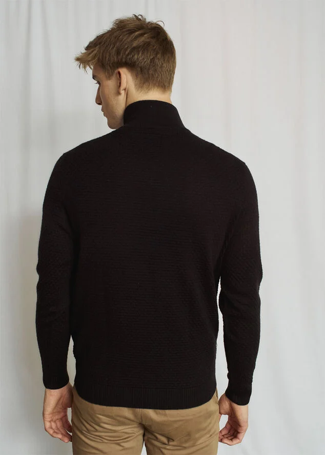 Bruun & Stengade BS Innes Regular Fit Knitwear Black