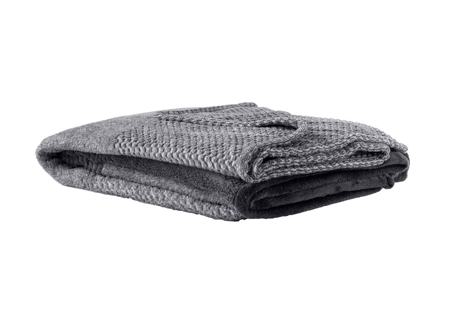 Flanell Kombidecke Gold-Line grau