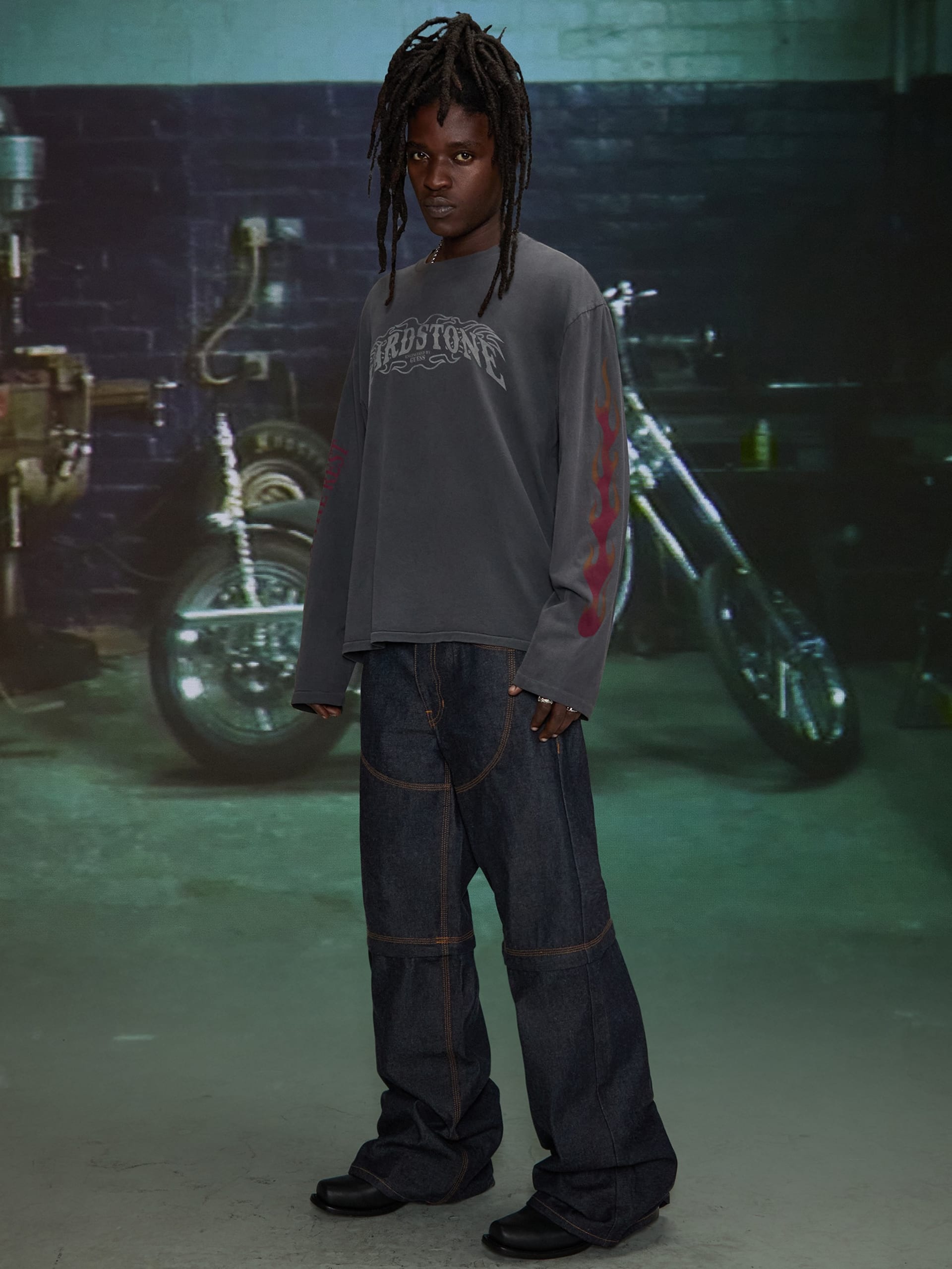 Camiseta de manga comprida HARDSTONE