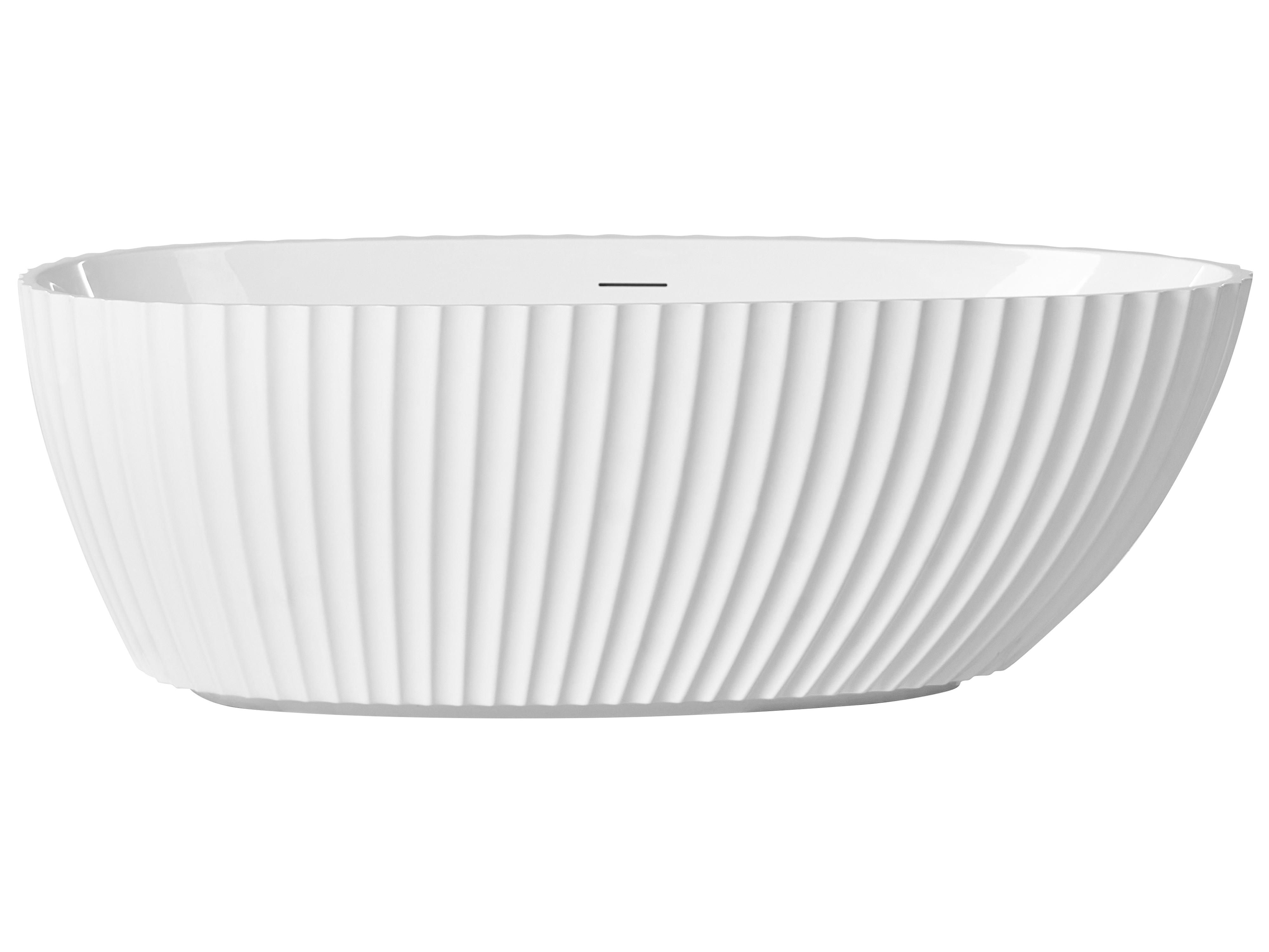 Vrijstaand bad TEFE 170 x 78 cm Wit