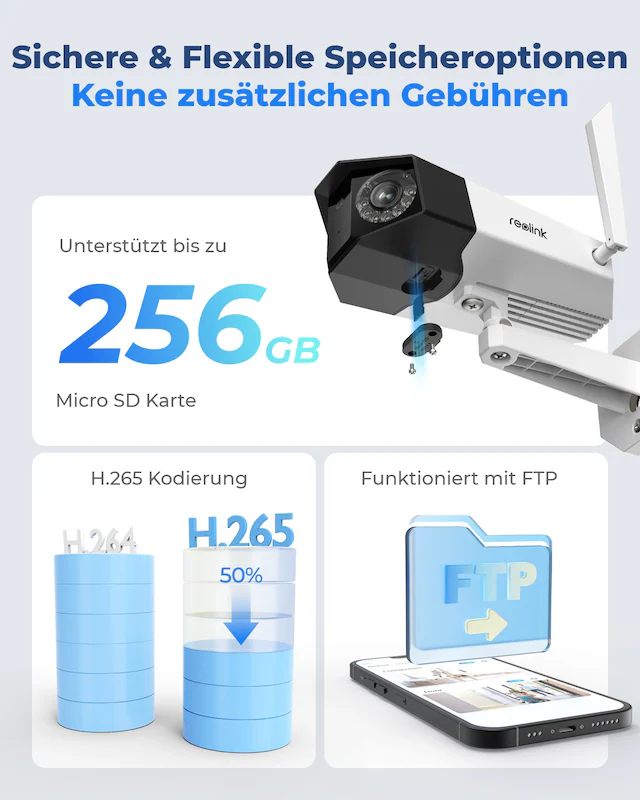 Reolink Überwachungskamera »Duo Series W730 WiFi-Outdoor V2« Aussenbereich