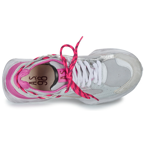 Airstep / A.S.98 - LOWCOLOR - Argenté / Rose