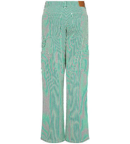 Sofie Schnoor Mädchen Jeans - Gestreift - Green