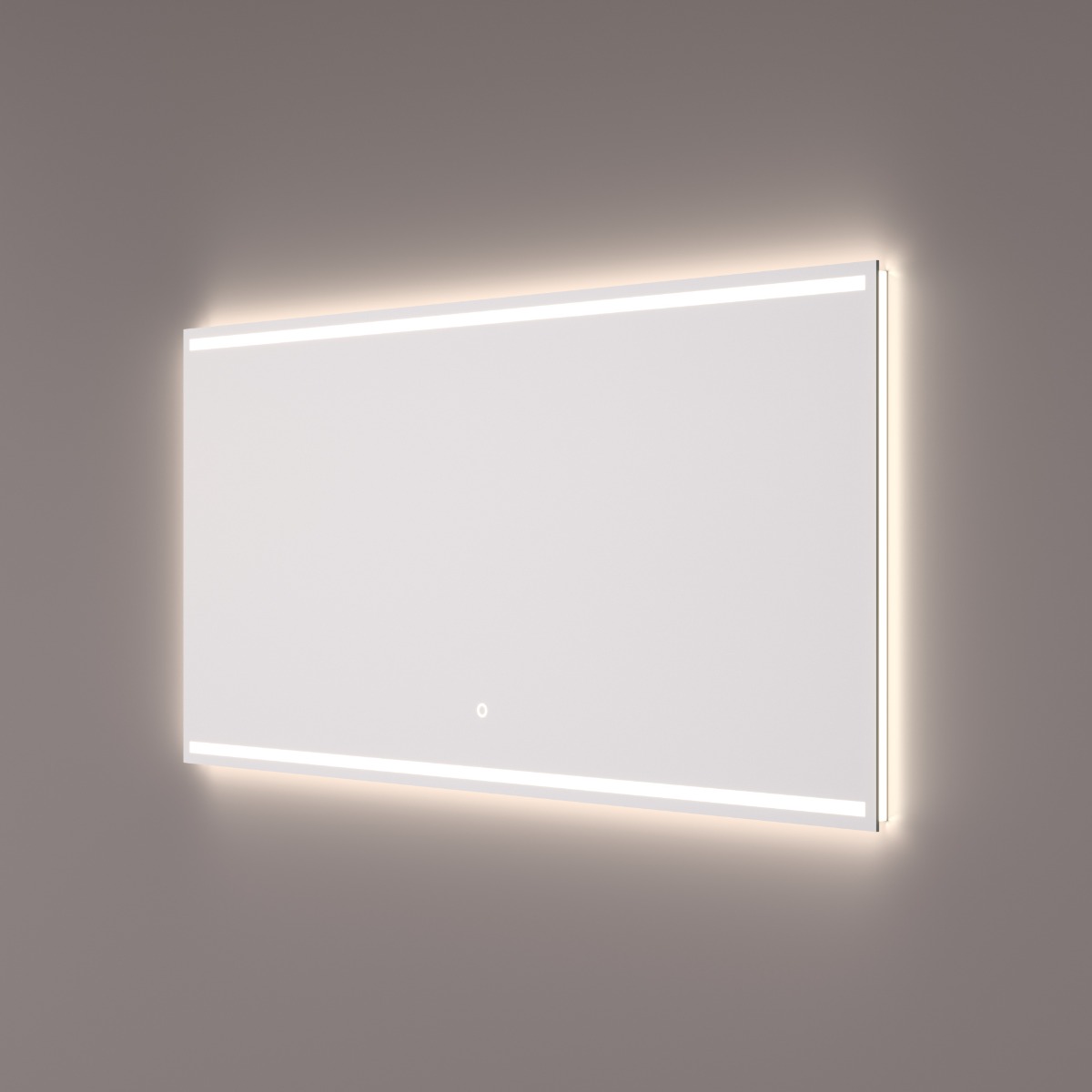 Hipp Design 7000 spiegel met LED verlichting en spiegelverwarming 80x70cm