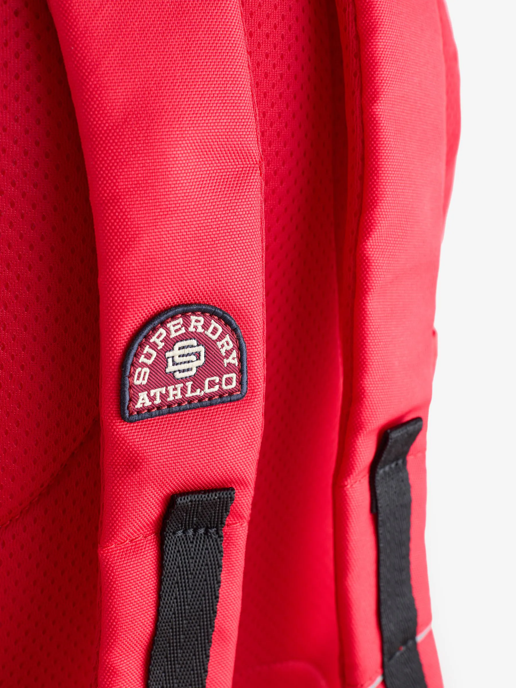 Rood - Superdry Back to School Embroidered Varsity Badge Logo Backpack