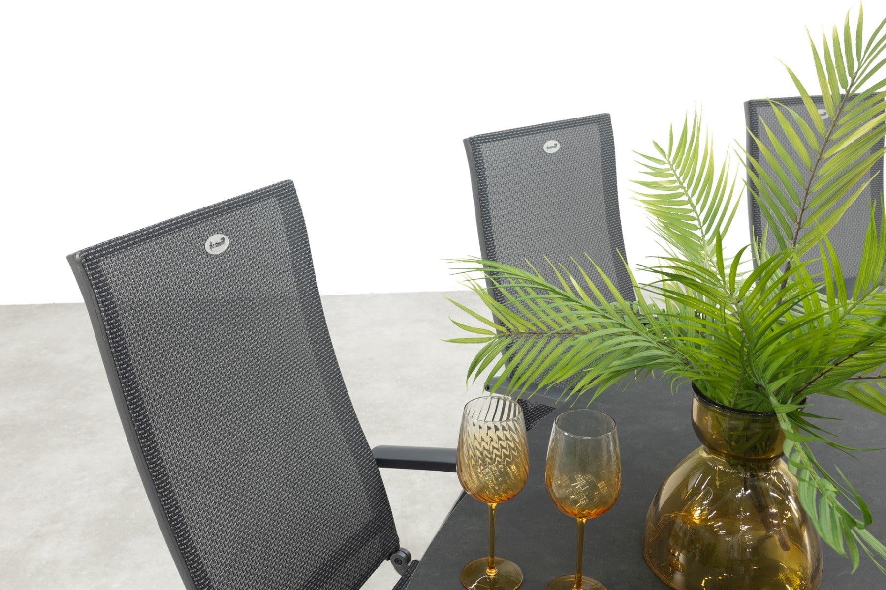 Hartman Valentino|Ventaro verstelbare ovale tuinset 240x115 cm.