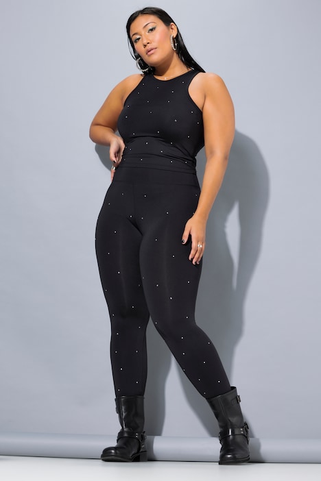 Leggings, Tight Shape, Glitzersteinchen