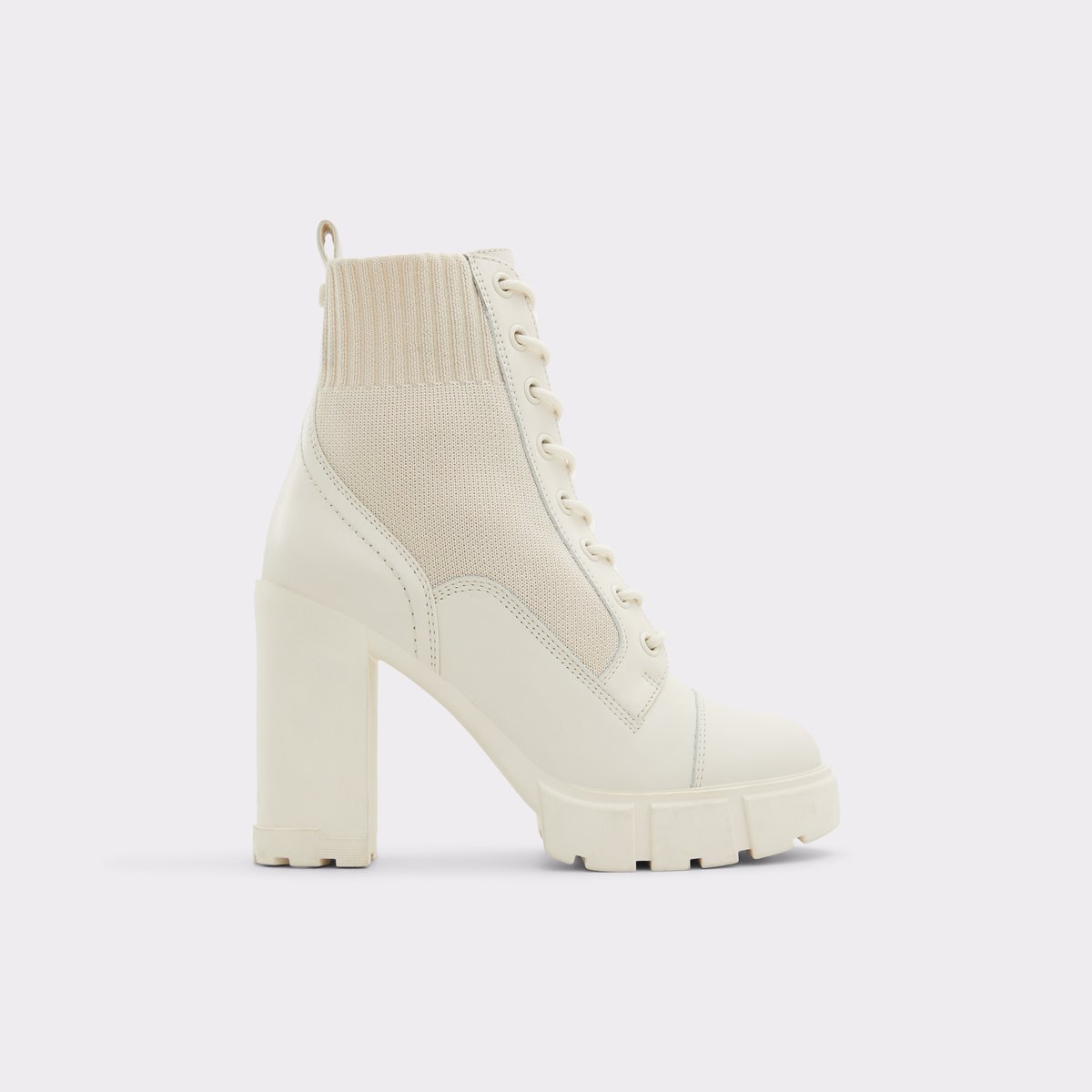 Rebel White Women Combat boots