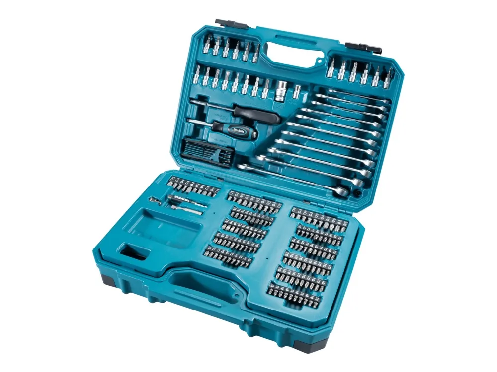 Makita E-10883 - Værktøjssæt - 221 stykker - i etui