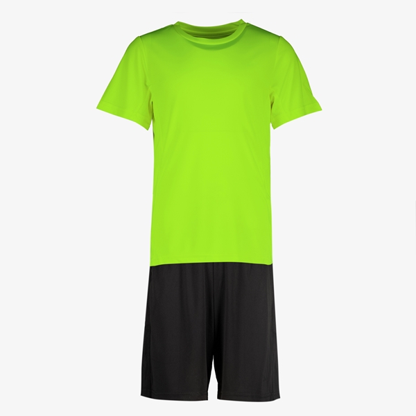 Dutchy tweedelige kinder sport set geel