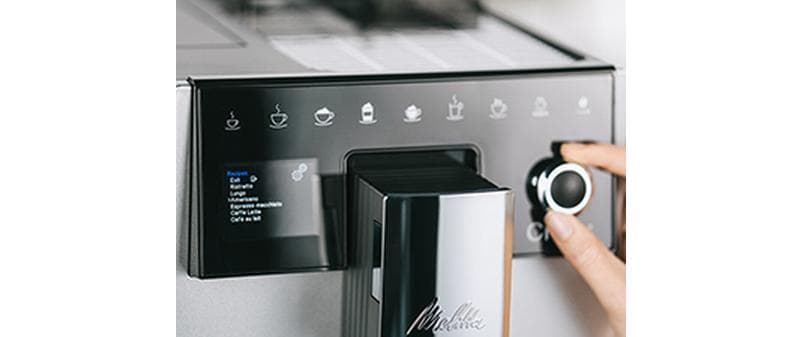 Kaffeevollautomat CI Touch Silber<br>Zweitassen-Vollautomat mit Vielfalt und Individualität auf Knopfdruck!