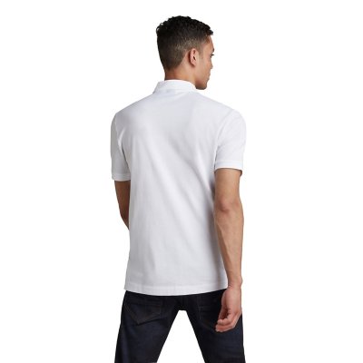 Polo à manches courtes homme Dunda Slim BLANC G-STAR