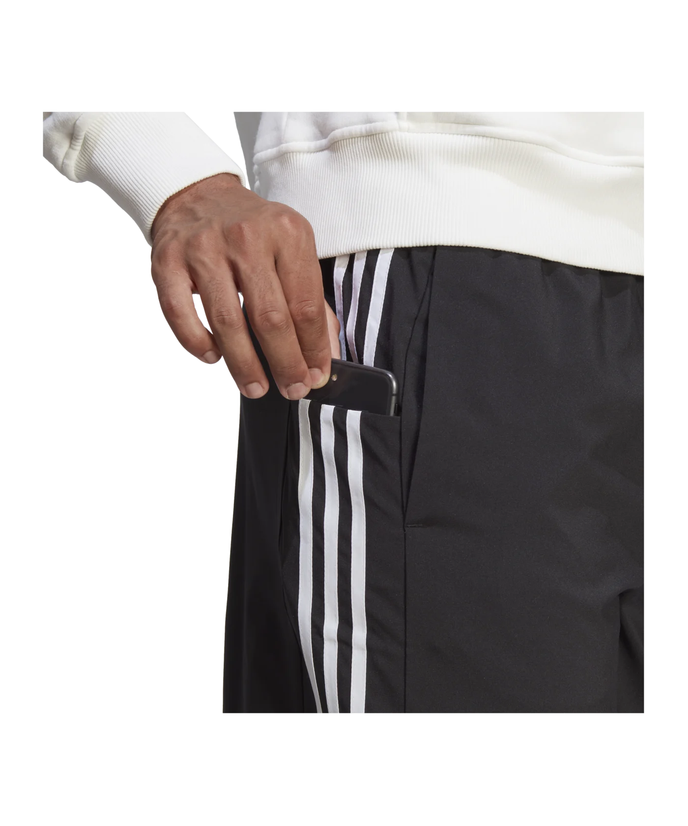 adidas 3S Chelsea Short Schwarz Weiss