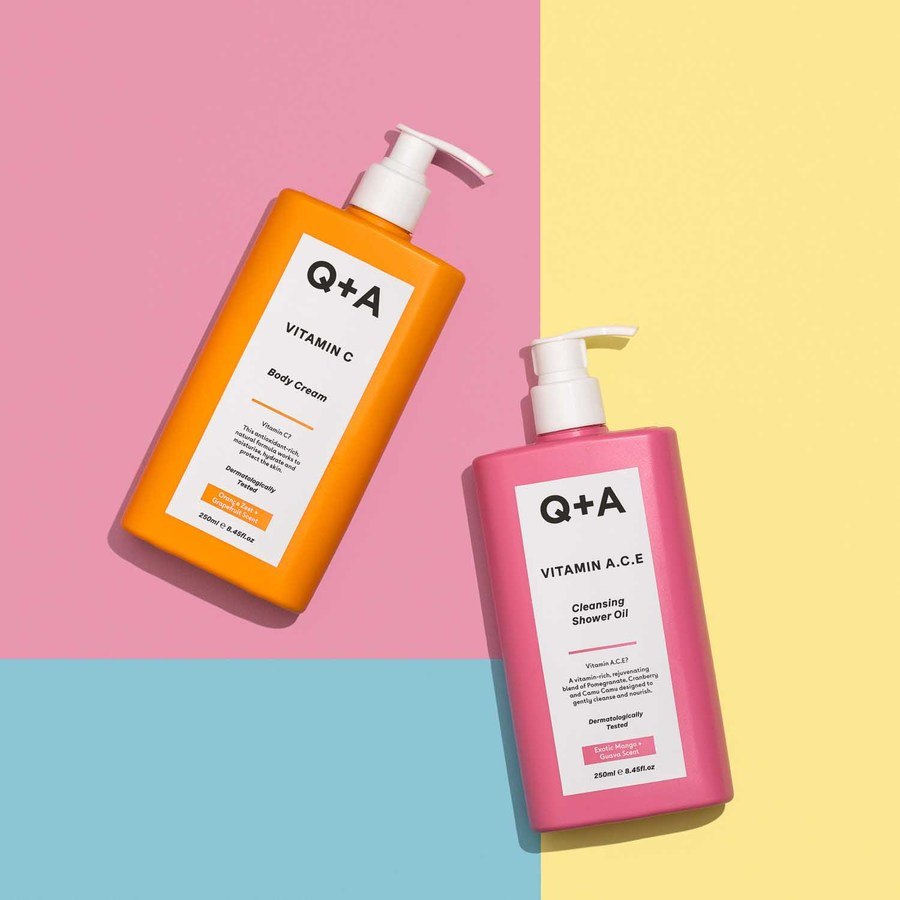 Q+A Vitamin C Body Cream 250ml