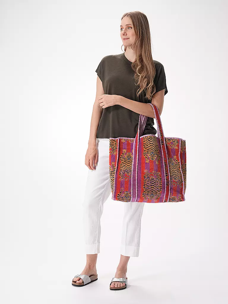 CONSCIOUS YOGA COLLECTIVE Tasche - Shopper TIBETAN TIGER  TOTE pink