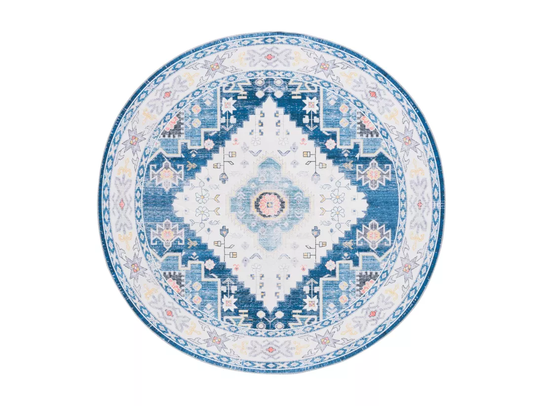 Tapis Navy & Ivory 183 X 183 cm - Calypso