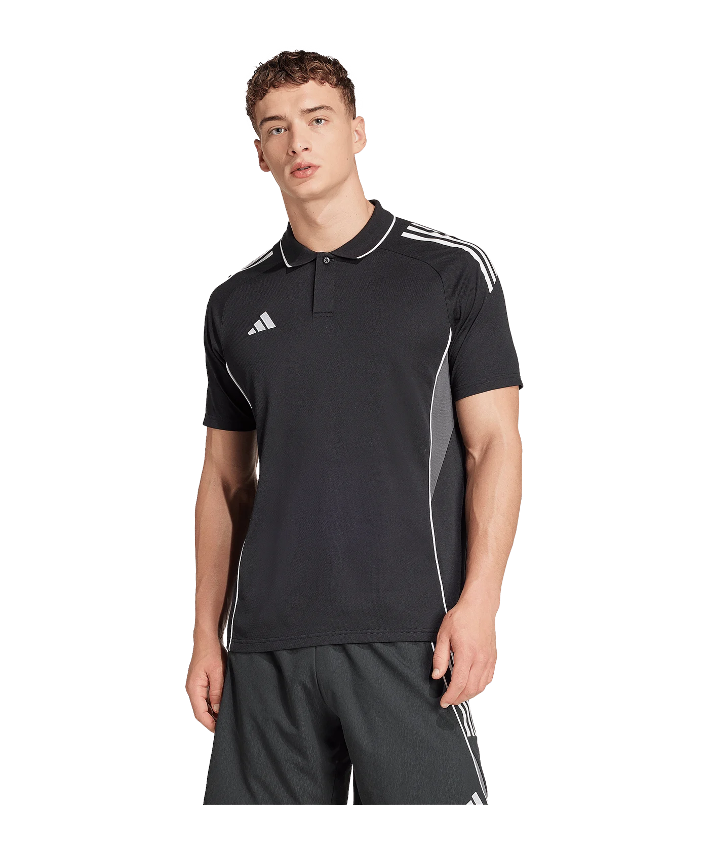 adidas Tiro 25 Competition Polo Schwarz