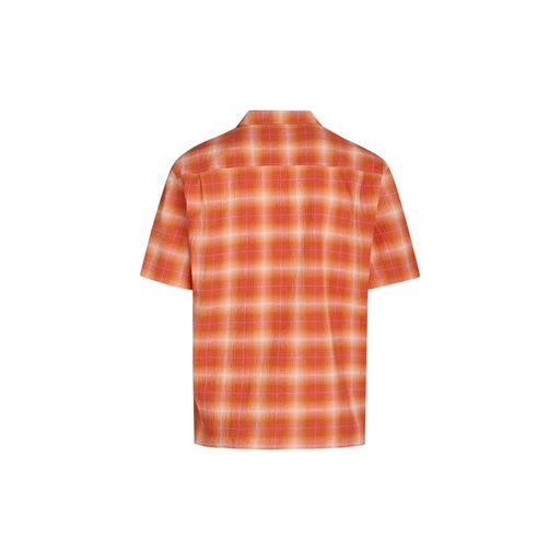 Mads Nørgaard Kenji Skjorte, Orange Check, XL