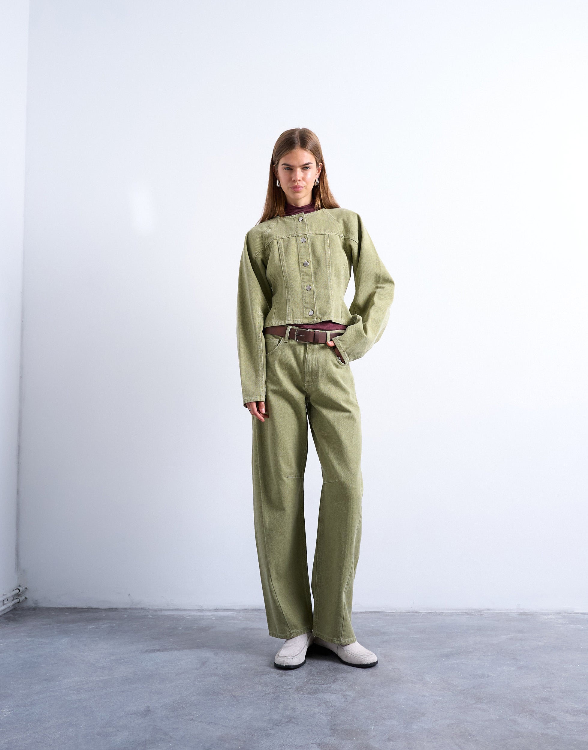 TSBREE Barrel fit Jeans