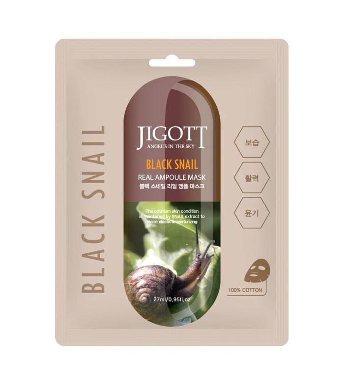 Jigott - Máscara facial com extrato de baba de caracol