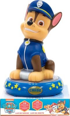 Paw Patrol Nattlampe Chase 25 cm