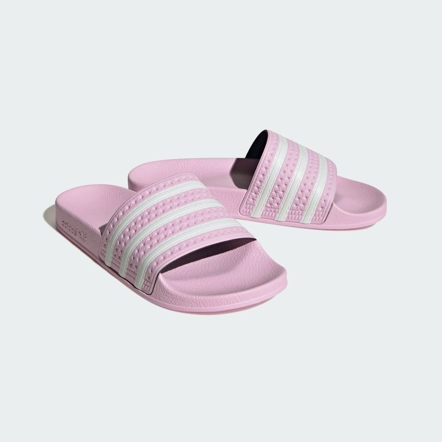 adidas Originals Claquettes adilette - Fuchsia/Blanc Femme