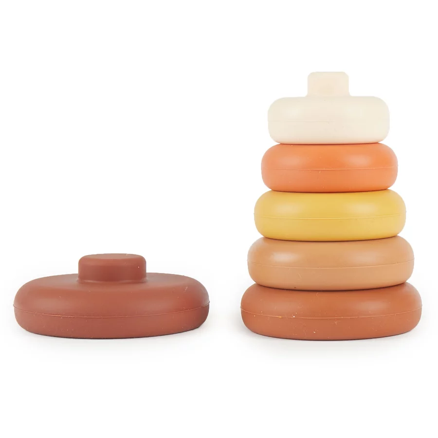 bieco Silikon Stapelturm Chocolate Bliss