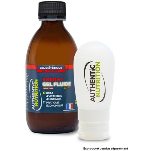 Boissons énergétiques AUTHENTIC NUTRITION GEL BOOST PECHE BOUTEILLE 300G UNI