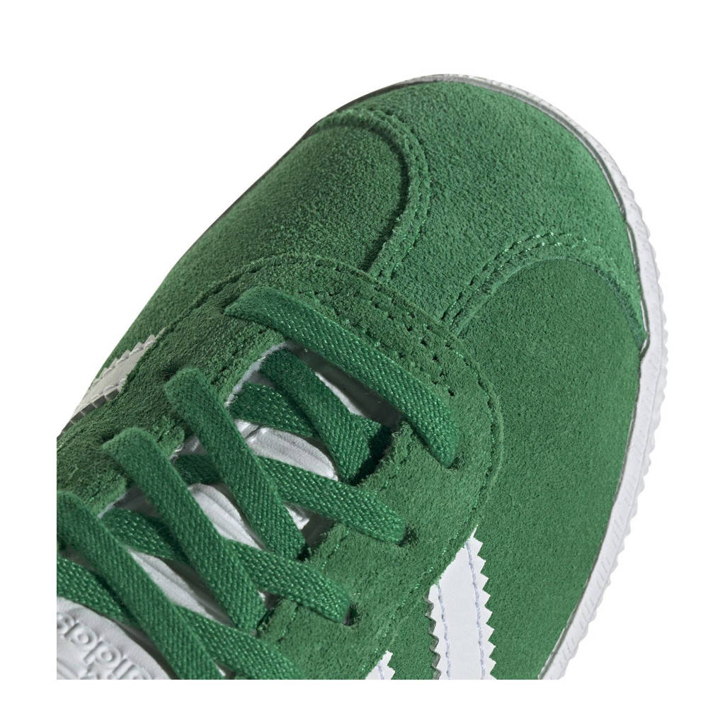 adidas Gazellesneakers groen/wit
