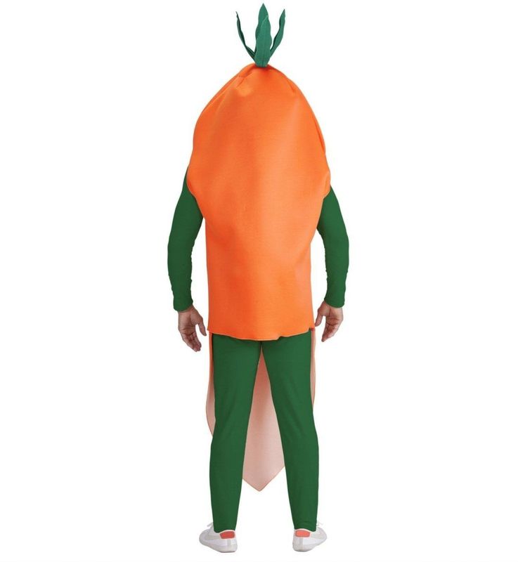 Widmann - Wortelkostuum - Oranje - Groen - Voor Feest
