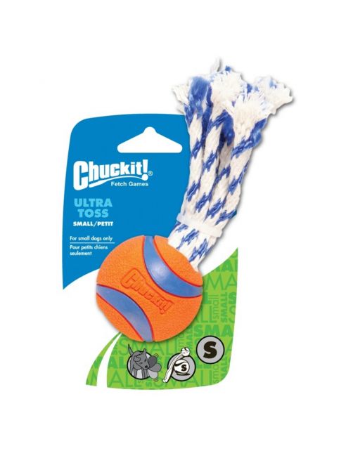 Chuckit Ultra Toss Oranje&Blauw&Wit - Hondenspeelgoed