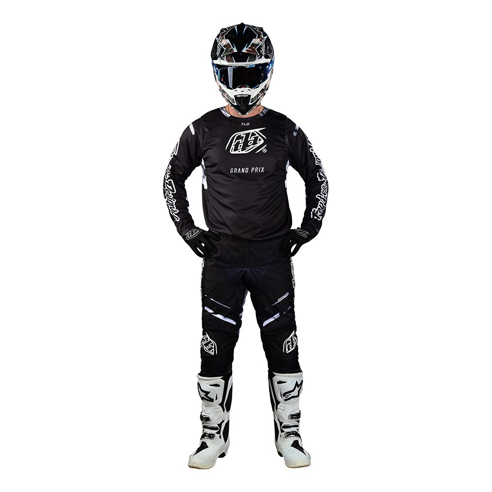 Troy Lee Designs - Pantalon GP Pro Blends Camo Noir / Blanc