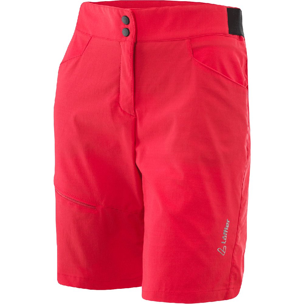 Löffler Comfort-E CSL Bikeshorts Damen poppy red