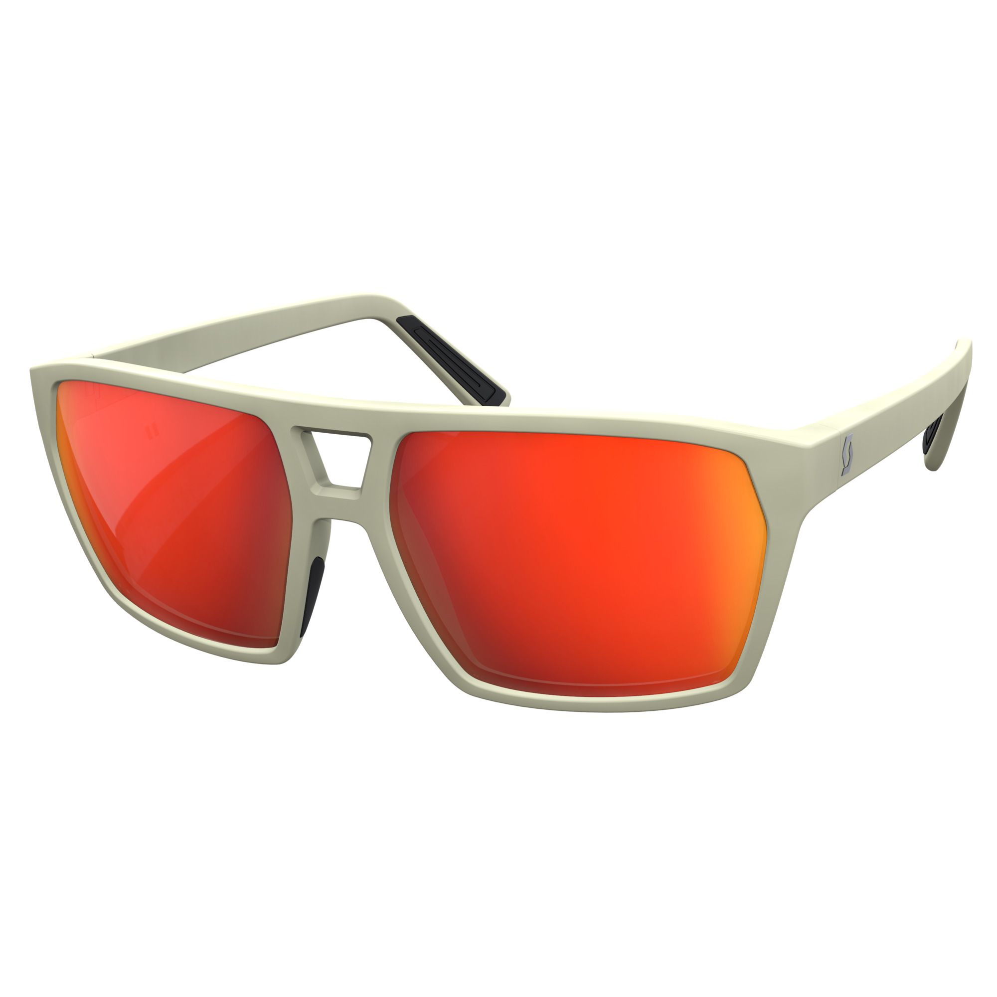 SCOTT Tune Solbriller Sandbeige/Rød Krom
