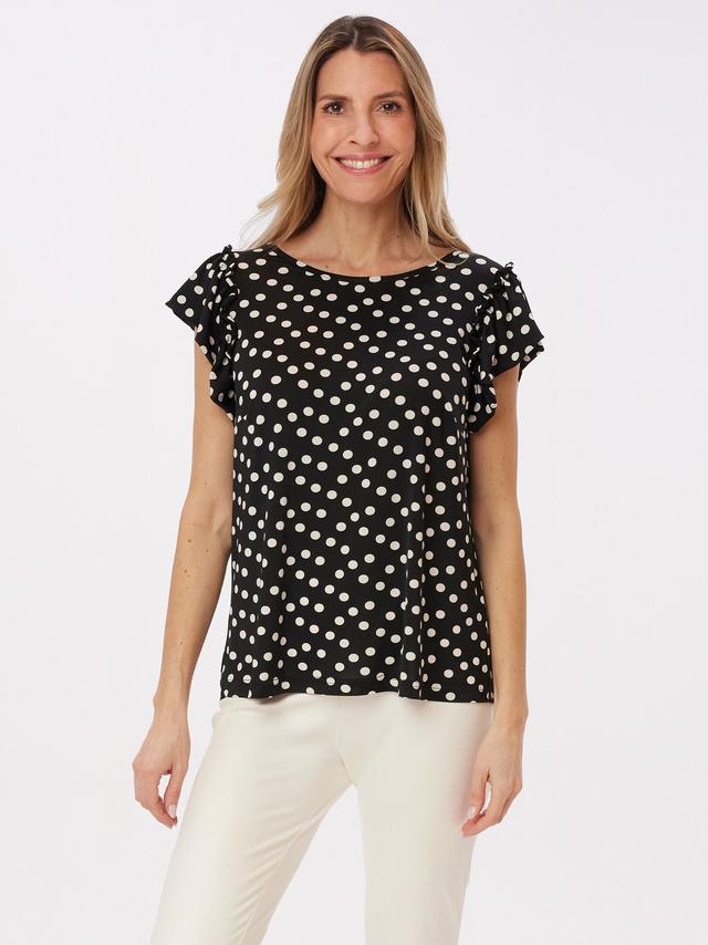 Blusenshirt mit Flügelärmeln