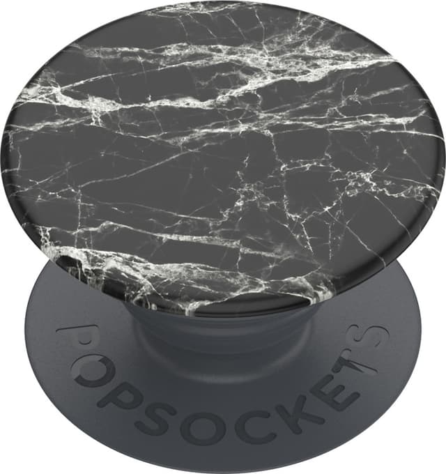 Popsockets greb til mobilenhed (black marble)