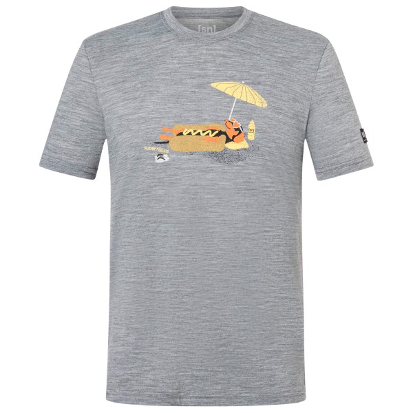 super.natural - Hot Dog Tee - Haut en mérinos