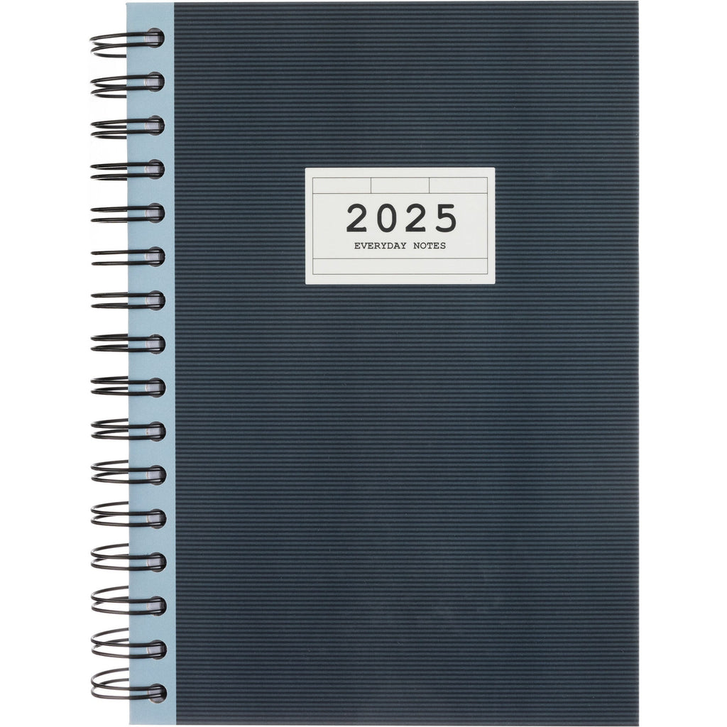 Agenda A5 2025 Diária Azul Note!