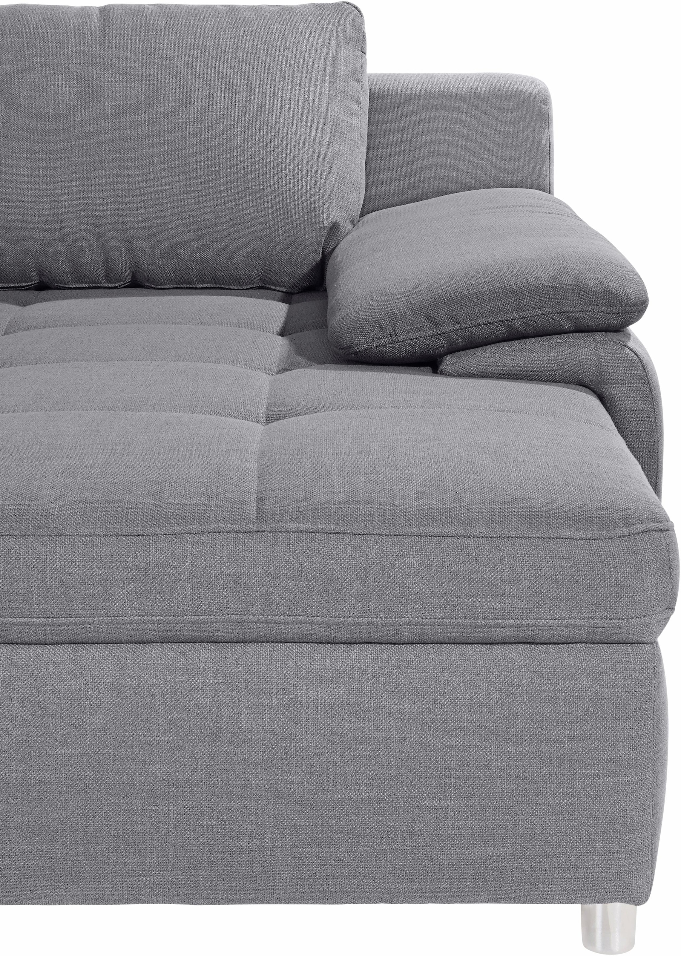 sit&more Wohnlandschaft »Labene U-Form« wahlweise mit Bettfunktion und Bettkasten