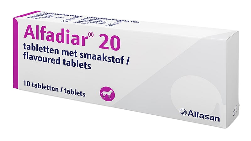 Alfadiar Hond Kat | 20 - 10 tabletten | 11808.2