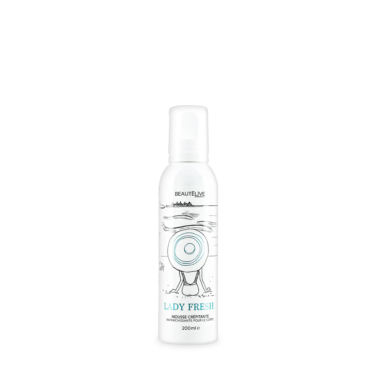 Mousse Crépitante et Hydratante LADY FRESH 200ml