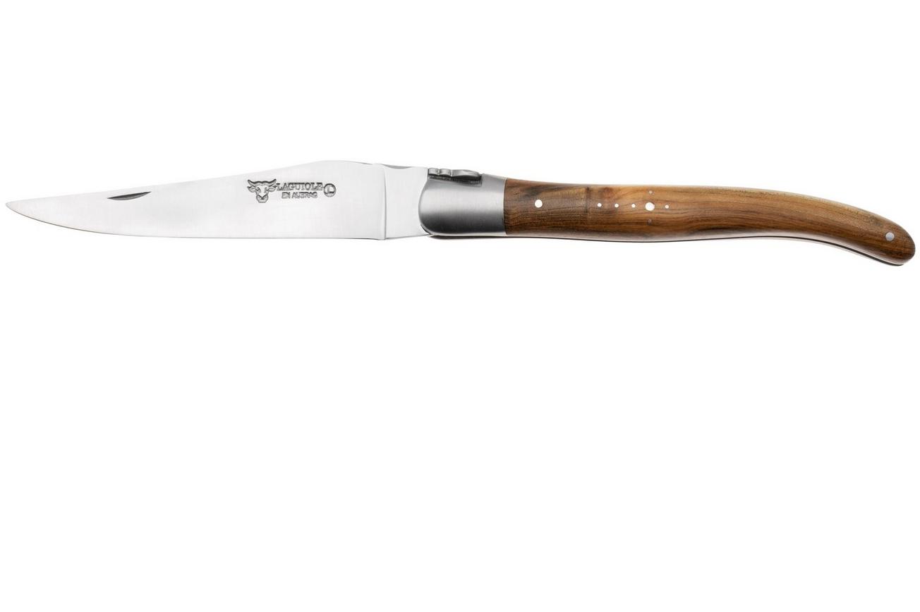 Laguiole en Aubrac Pistachio, Matt Bolster, zakmes, 12 cm