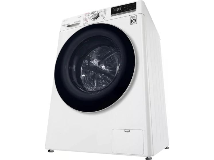 LG Waschmaschine F4WV709P1E Links Frontloader mit 9 kg Ladekapazität