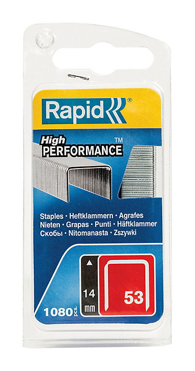 Agrafes Rapid n°53 14 mm, 1080 pièces