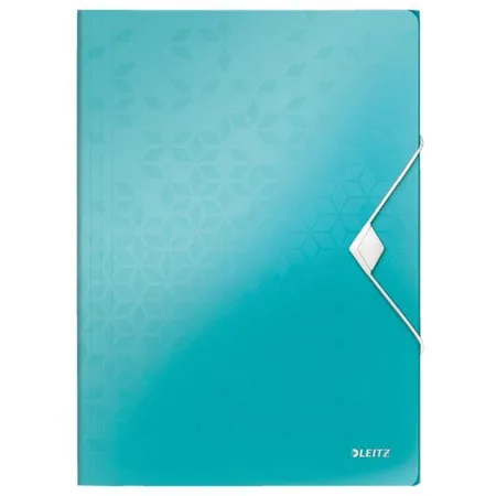 Leitz Eckspannermappe A4 PP WOW, eisblau