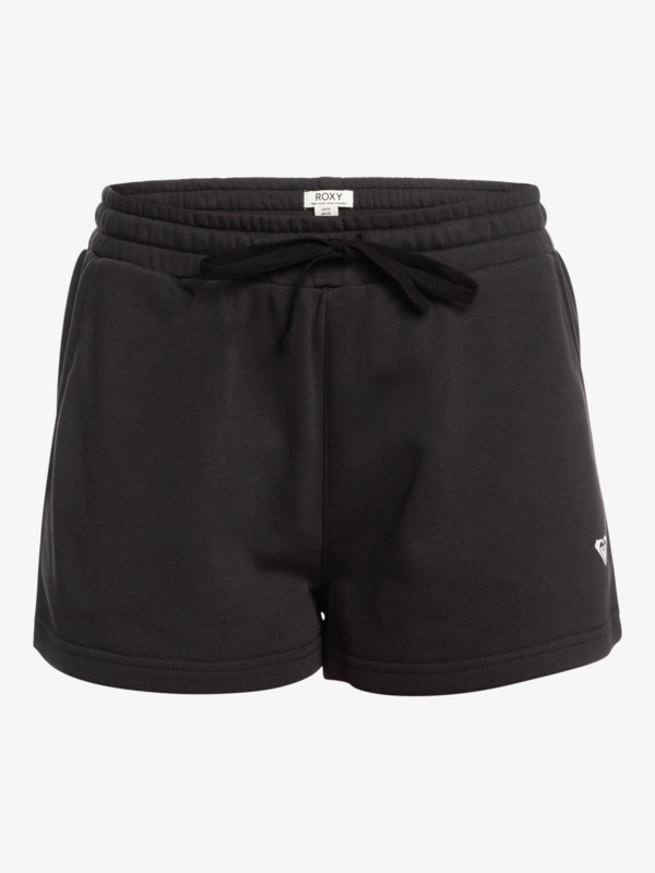 Surf Stoked Short à taille élastique Noir Femme