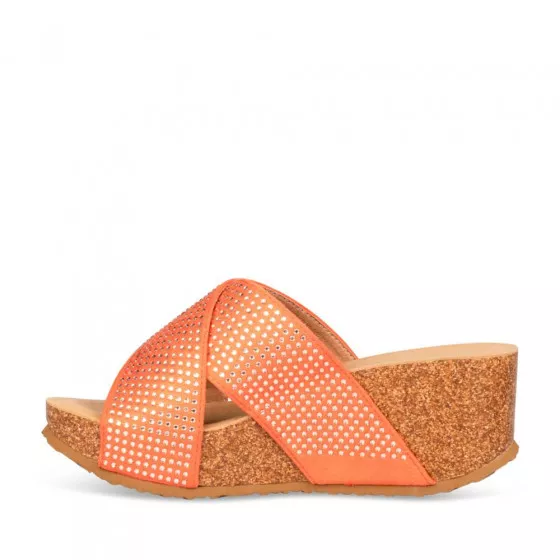 Mules ORANGE LADY GLAM