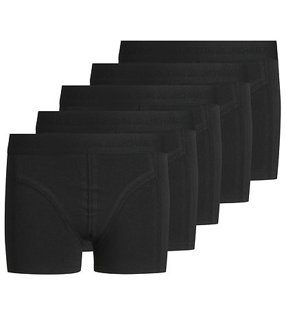 Jack & Jones Boxershorts - Jacsimple - 5er-Pack - Black/Black