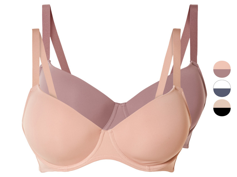 2 dames beugel-bh's